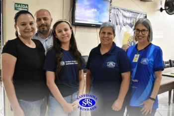 Aluna conquista 1º lugar na etapa distrital do concurso promovido pelo Lions Clube