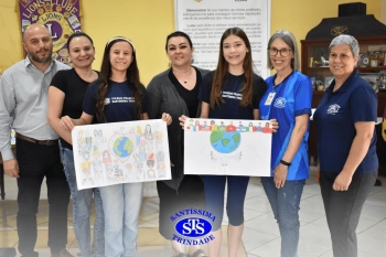 Aluna conquista 1º lugar na etapa distrital do concurso promovido pelo Lions Clube