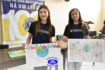 Aluna conquista 1º lugar na etapa distrital do concurso promovido pelo Lions Clube