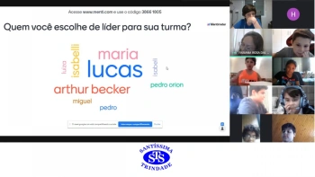 Alunos líderes de turma