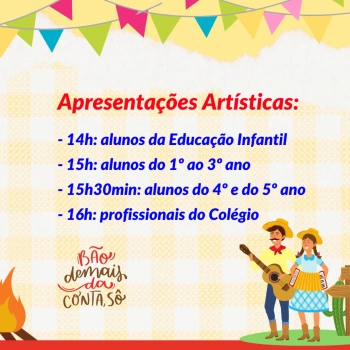 Festa Junina acontece neste sábado, 17/06