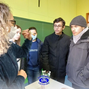 Colégio e Universidade unidos para promover novas aprendizagens