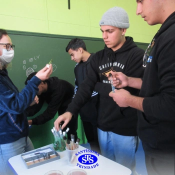 Colégio e Universidade unidos para promover novas aprendizagens