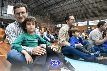 Homenagens aos pais dos alunos do Infantil 5 e do 1º ano