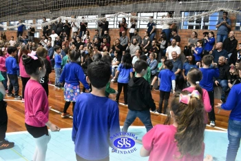 Homenagens aos pais dos alunos do Infantil 5 e do 1º ano