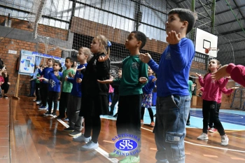 Homenagens aos pais dos alunos do Infantil 5 e do 1º ano