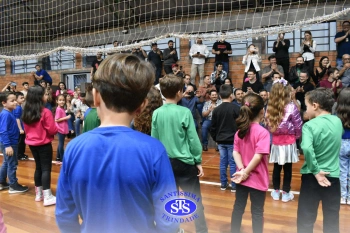Homenagens aos pais dos alunos do Infantil 5 e do 1º ano