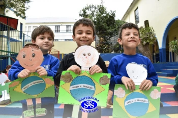 Alunos confeccionam boneco alusivo à Independência do Brasil | Inf. 5
