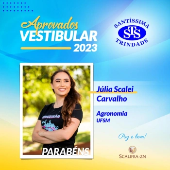 Parabéns, aprovados no Vestibular! 