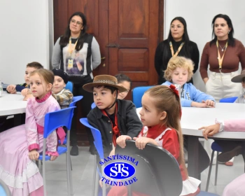 Oficina do Chimarrão no 1º ano