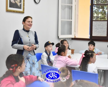 Oficina do Chimarrão no 1º ano