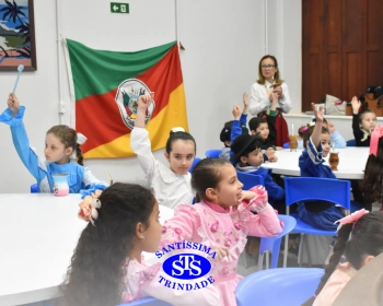 Oficina do Chimarrão no 1º ano