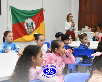 Oficina do Chimarrão no 1º ano