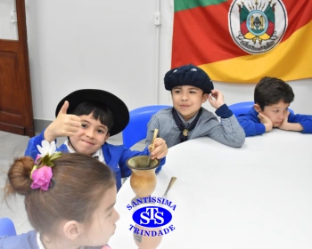 Oficina do Chimarrão no 1º ano