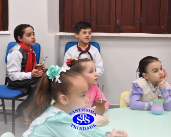 Oficina do Chimarrão no 1º ano