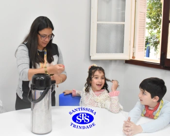 Oficina do Chimarrão no 1º ano