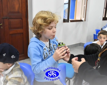 Oficina do Chimarrão no 1º ano