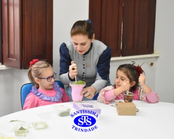 Oficina do Chimarrão no 1º ano