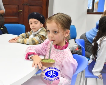 Oficina do Chimarrão no 1º ano
