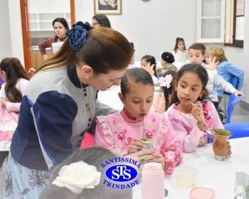 Oficina do Chimarrão no 1º ano