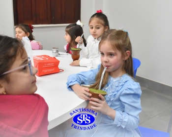 Oficina do Chimarrão no 1º ano