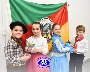 Oficina do Chimarrão no 1º ano