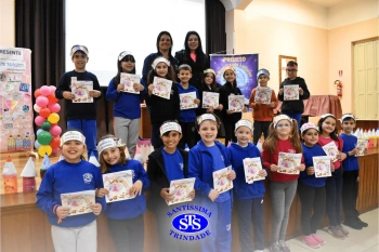 Alunos participam do projeto Autor Presente com a escritora Greice Pozzatto | 2º ano