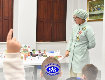 Alimentação saudável no Infantil 4
