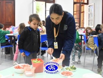 Alimentação saudável no Infantil 4