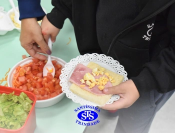 Alimentação saudável no Infantil 4
