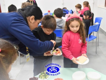 Alimentação saudável no Infantil 4