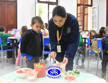 Alimentação saudável no Infantil 4