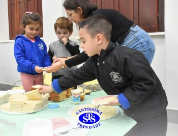 Alimentação saudável no Infantil 4