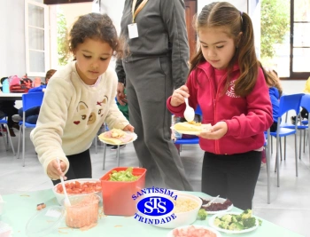 Alimentação saudável no Infantil 4