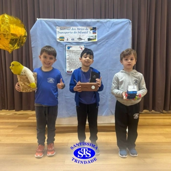 Festival dos meios de transporte do Infantil 5