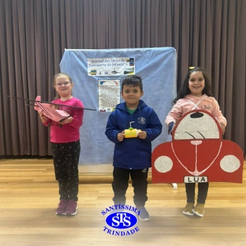 Festival dos meios de transporte do Infantil 5