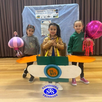 Festival dos meios de transporte do Infantil 5