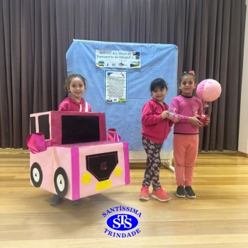 Festival dos meios de transporte do Infantil 5