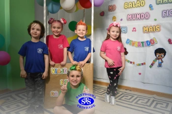 Alunos participam de atividades alusivas ao Dia da Criança 