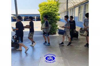 Alunos participam de atividades alusivas ao Dia da Criança