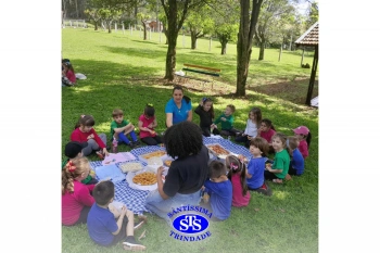 Alunos participam de atividades alusivas ao Dia da Criança