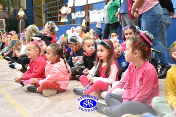 Desfile do Cabelo Maluco na Educação Infantil
