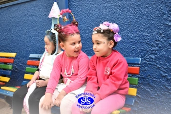 Desfile do Cabelo Maluco na Educação Infantil