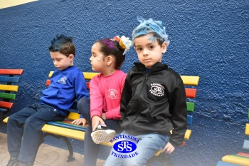 Desfile do Cabelo Maluco na Educação Infantil