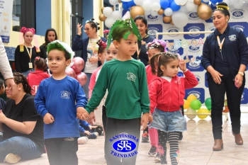 Desfile do Cabelo Maluco na Educação Infantil