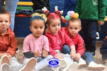 Desfile do Cabelo Maluco na Educação Infantil
