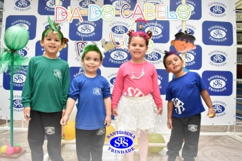 Desfile do Cabelo Maluco na Educação Infantil