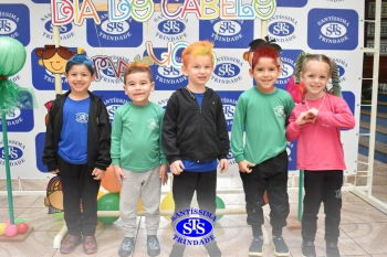Desfile do Cabelo Maluco na Educação Infantil