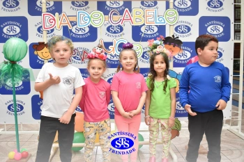Desfile do Cabelo Maluco na Educação Infantil