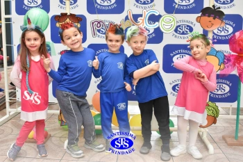 Desfile do Cabelo Maluco na Educação Infantil
